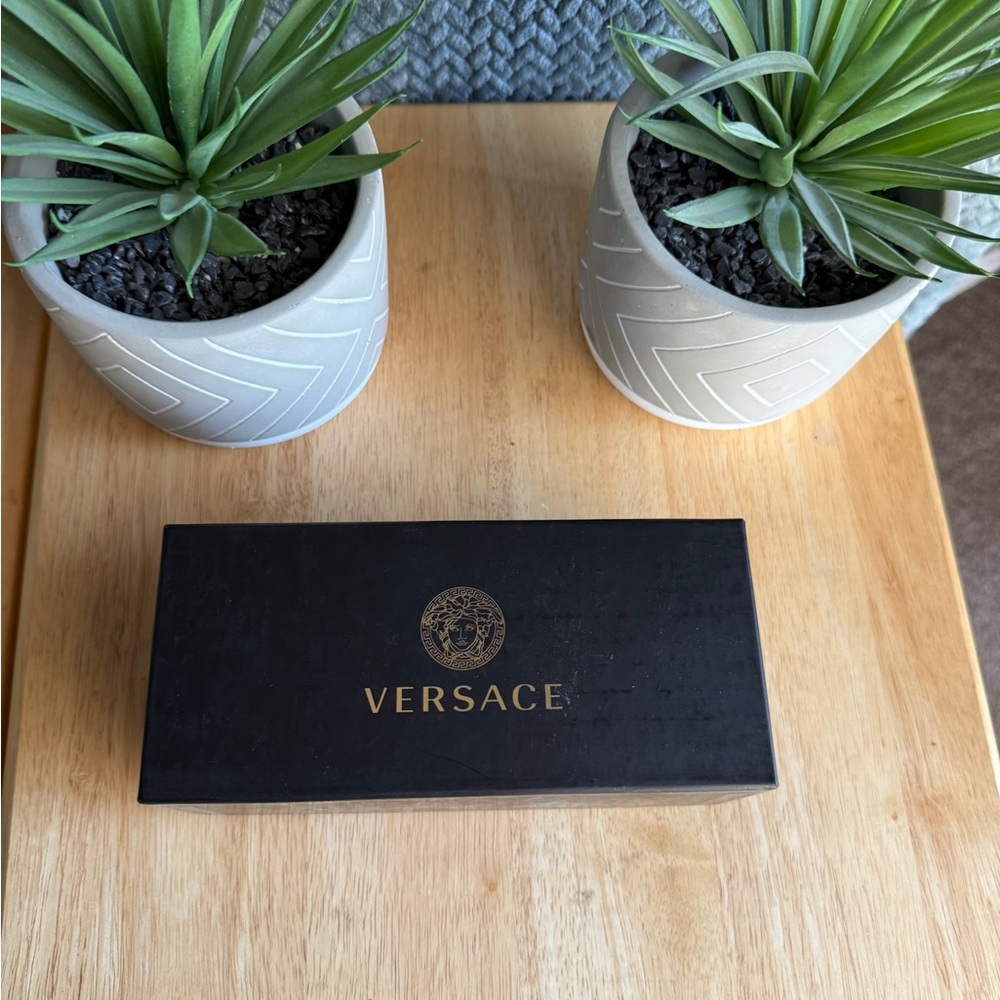 Versace Black +Gold Sunglass Box
